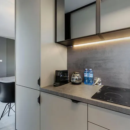 Centrum Wigury Parking Dostep Na Kod Apartman *